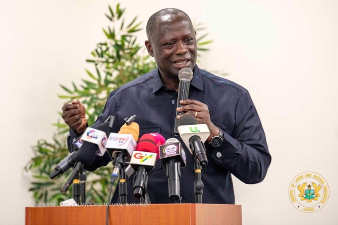 "The tide is turning” - Lands Minister reacts to successful anti-galamsey operation in Western Region