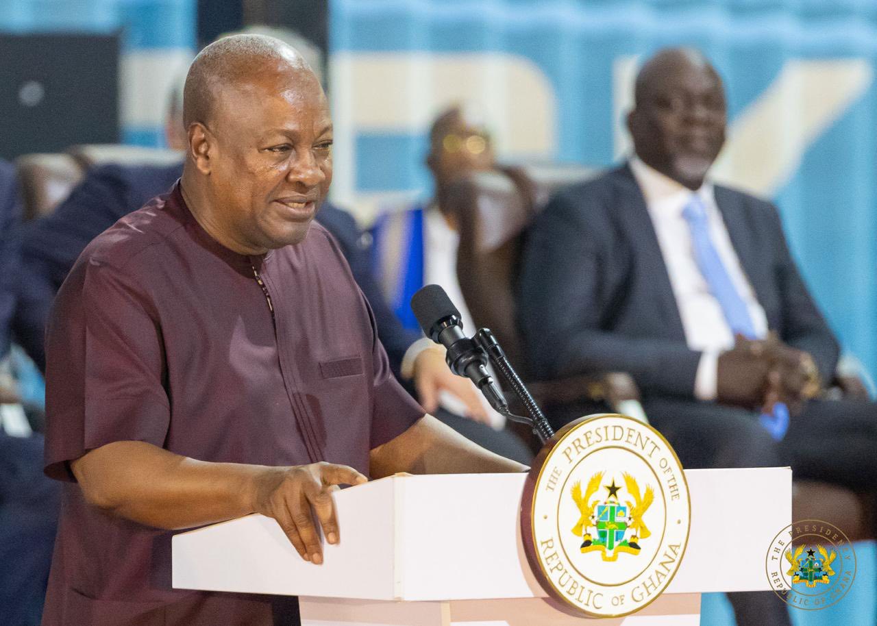 Mahama reaffirms commitment to strengthening National Security
