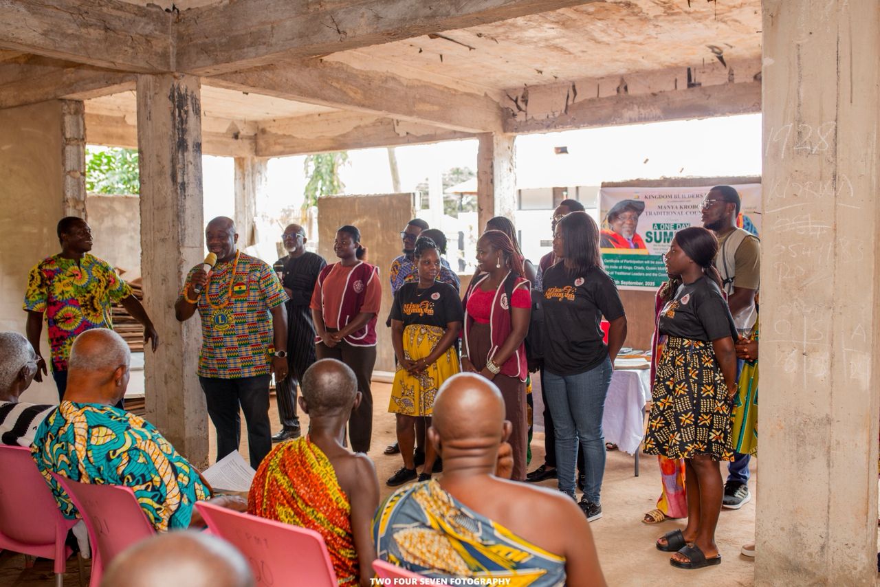 Tema Community 25 Lions Club takes anti-drug abuse campaign to Manya Krobo districts