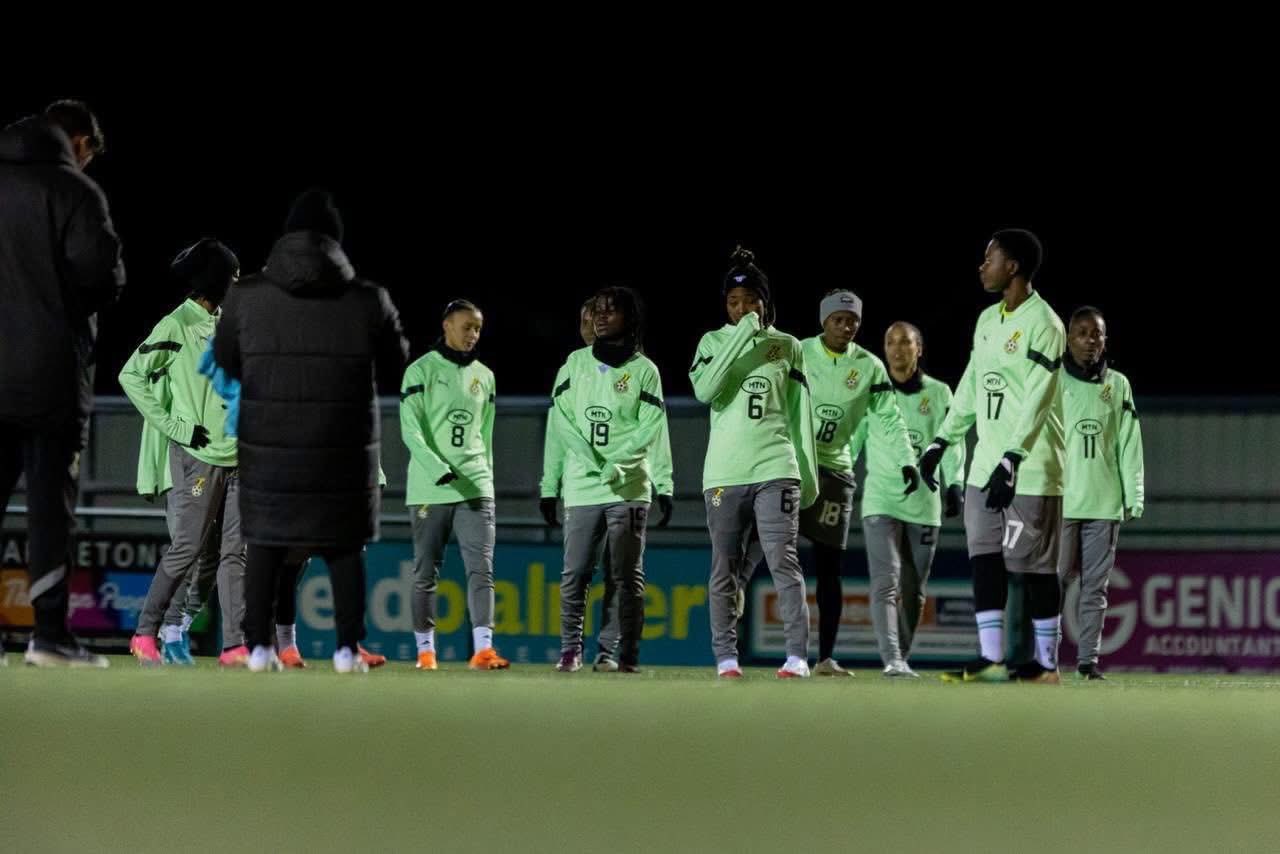 Black Queens touch down in Southampton for final preparations ahead of England clash