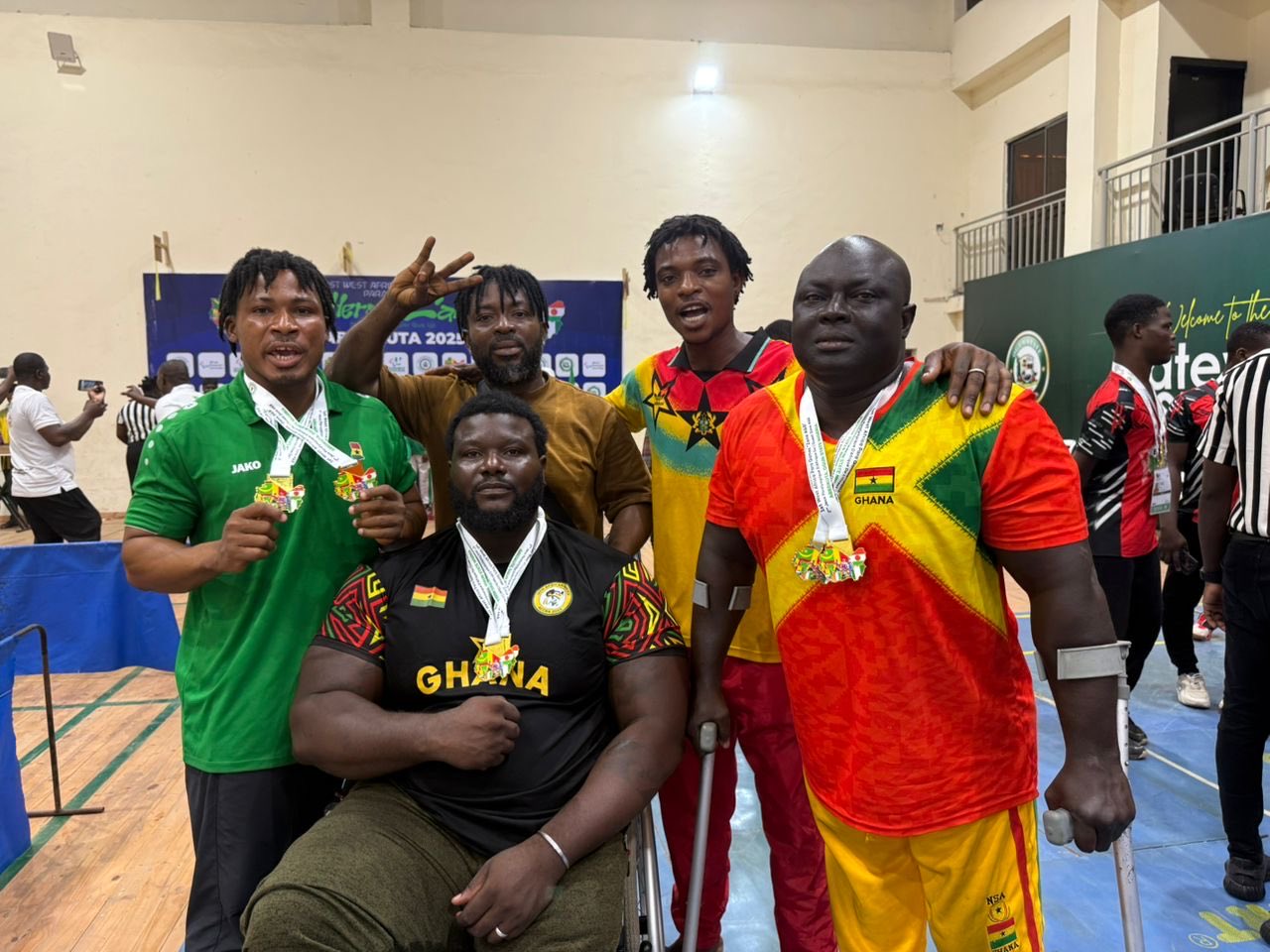 Ghana shines at Para Games with historic wins and 32 medals total