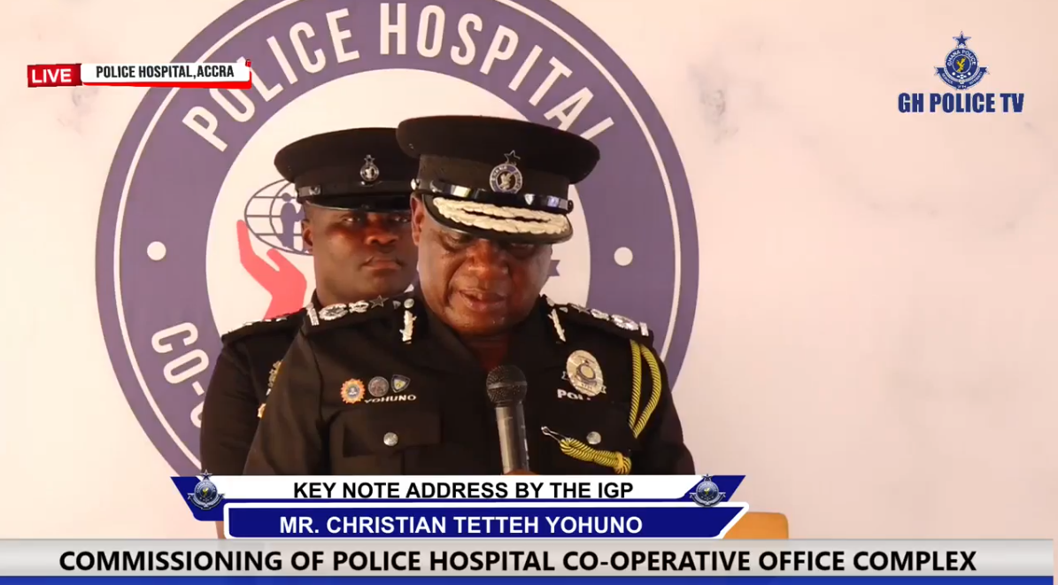 IGP commissions new Office Complex for Police Hospital Co-Operative Credit Union in Accra