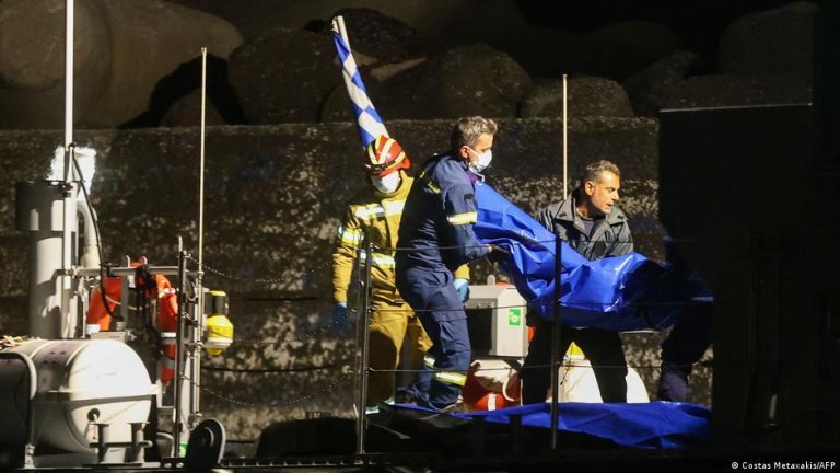At least 17 people dead after migrant dinghy capsizes off the coast of Greece