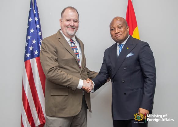 Foreign Affairs Minister meets Acting US Ambassador; Highlights major gains in Ghana–US relations