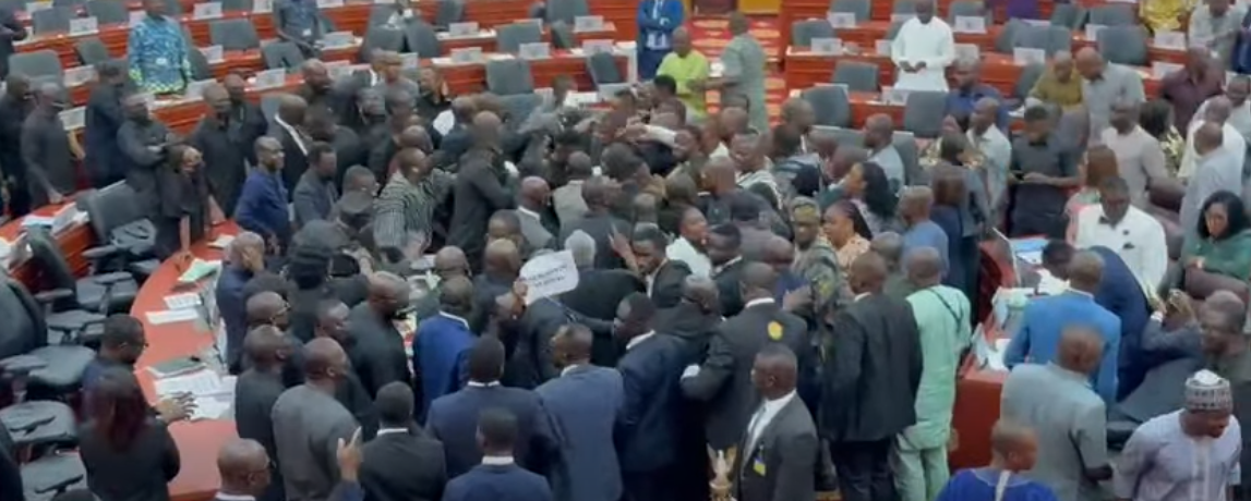 Rowdy scenes in Parliament as Minority attempts to halt proceedings