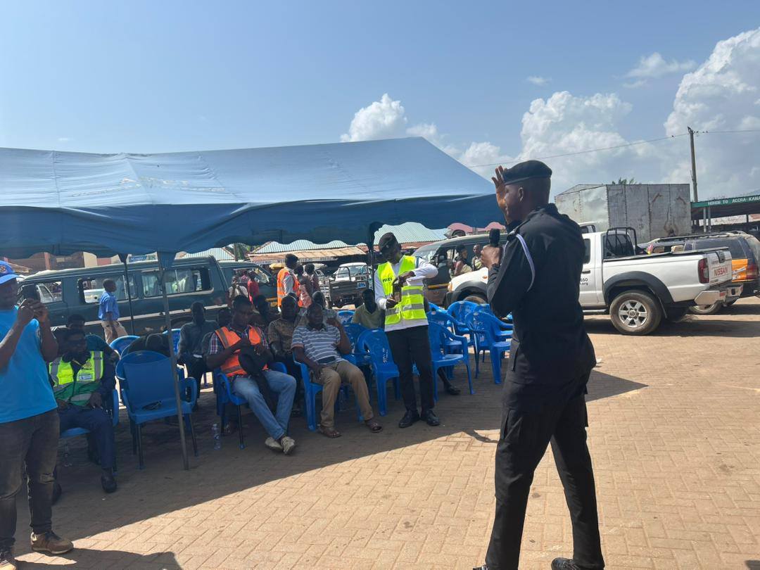 Volta North Police engage drivers’ unions ahead of Christmas festivities