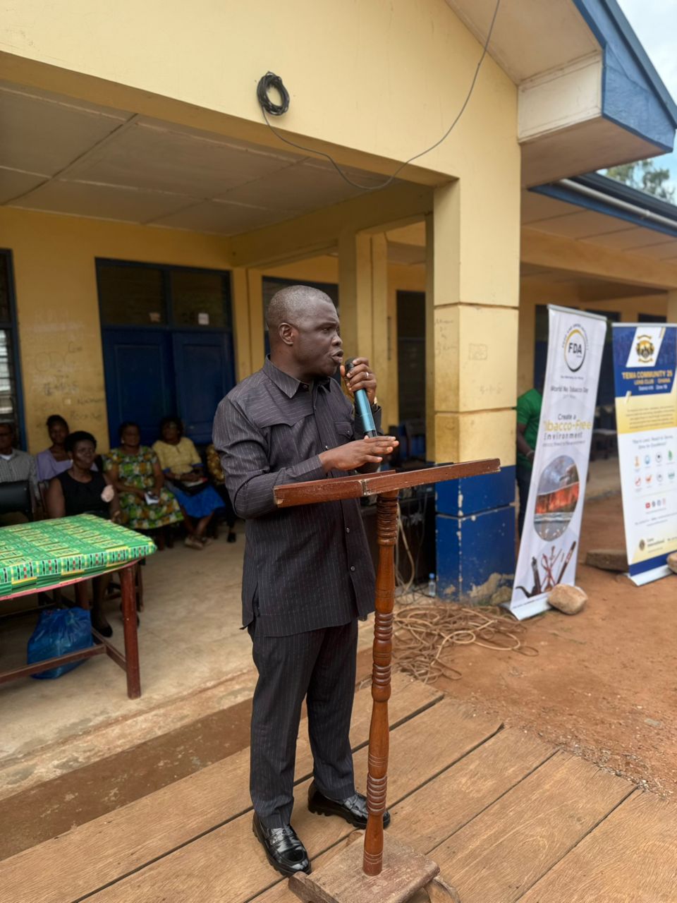 #SayNoToDrugAbuse: Tema Community 25 Lions Club campaigns at Asesewa SHS