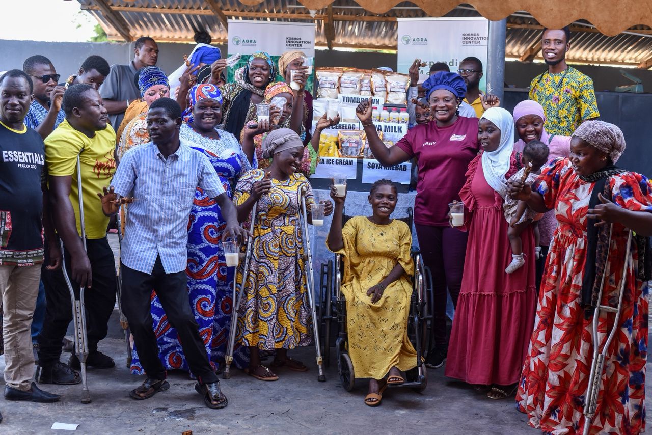 Kosmos Innovation Center Partners AGRA to Empower 130 Young Women and Persons with Disability Under the YEFFA Program