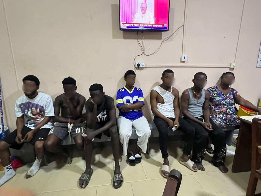 Police arrest seven in major narcotic drug swoop in Cape Coast