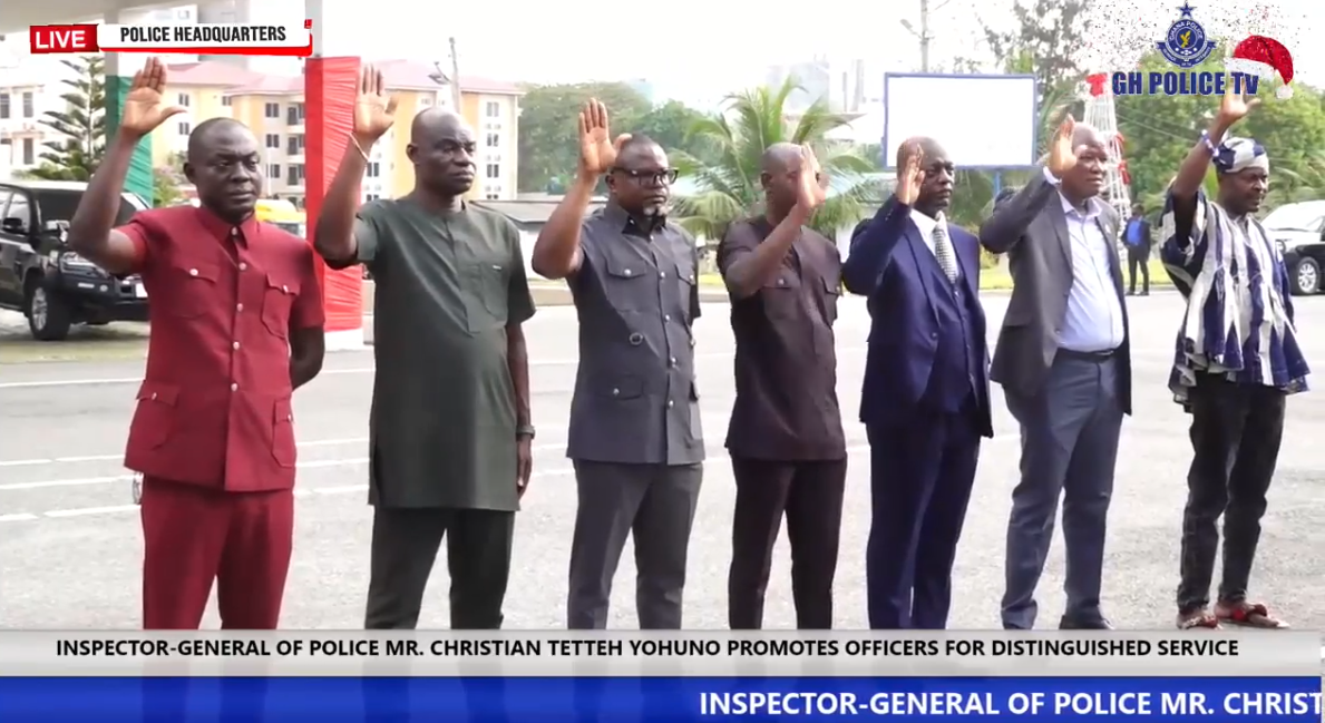 IGP promotes officers Who investigated 2020 and 2024 election violence