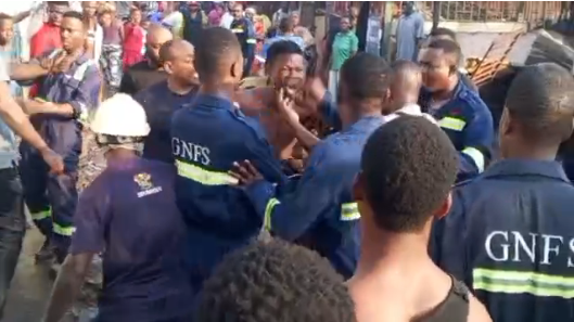 GNFS responds to viral video alleging assault on Journalist