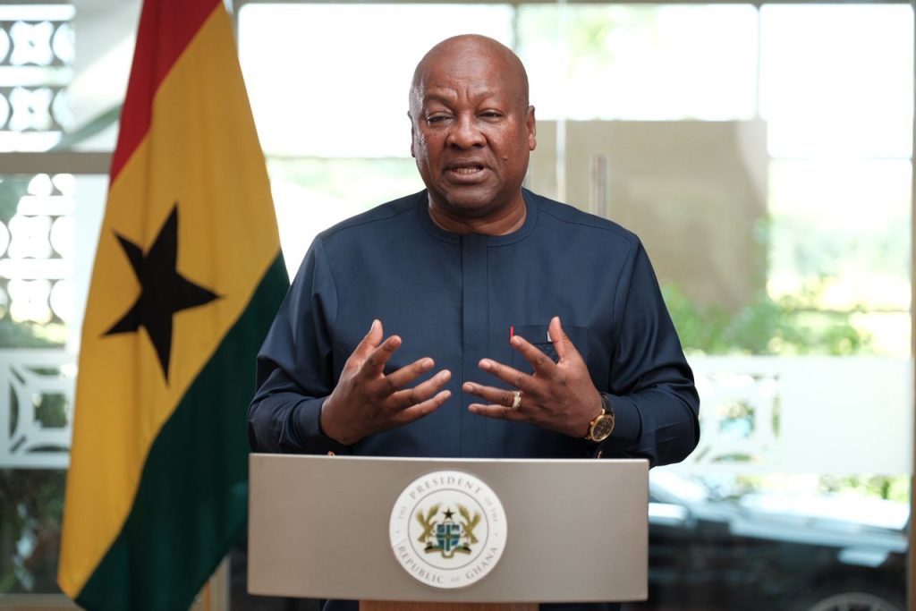 Mahama Calls for Unity, Patriotism in 2026 New Year Message