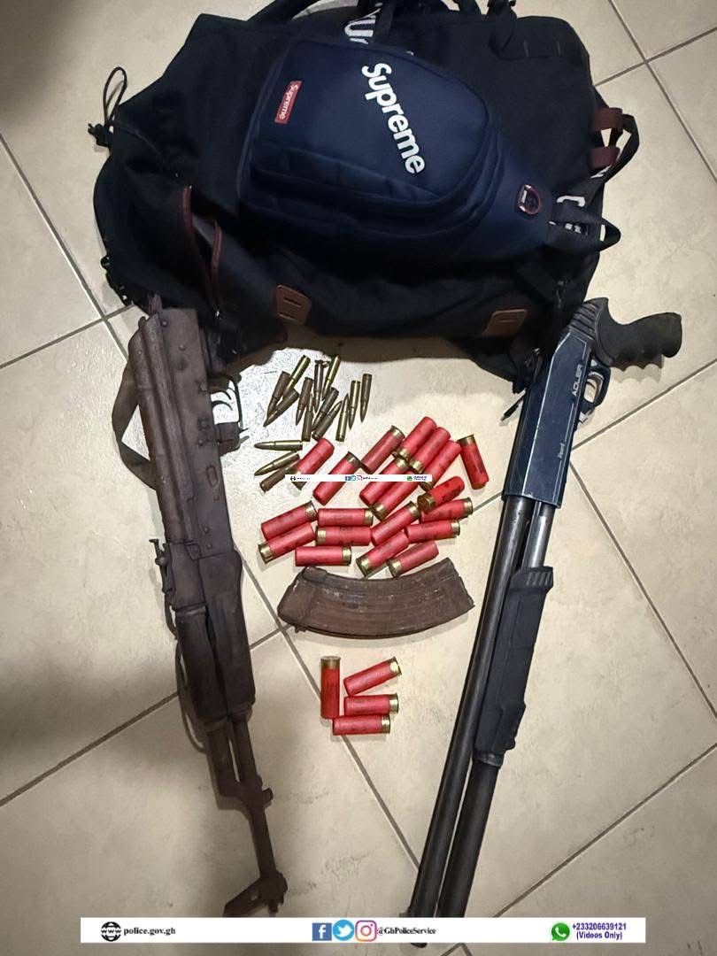 Police foil robbery attempt on Antoakrom–Manso Nkwanta stretch; Two suspects killed