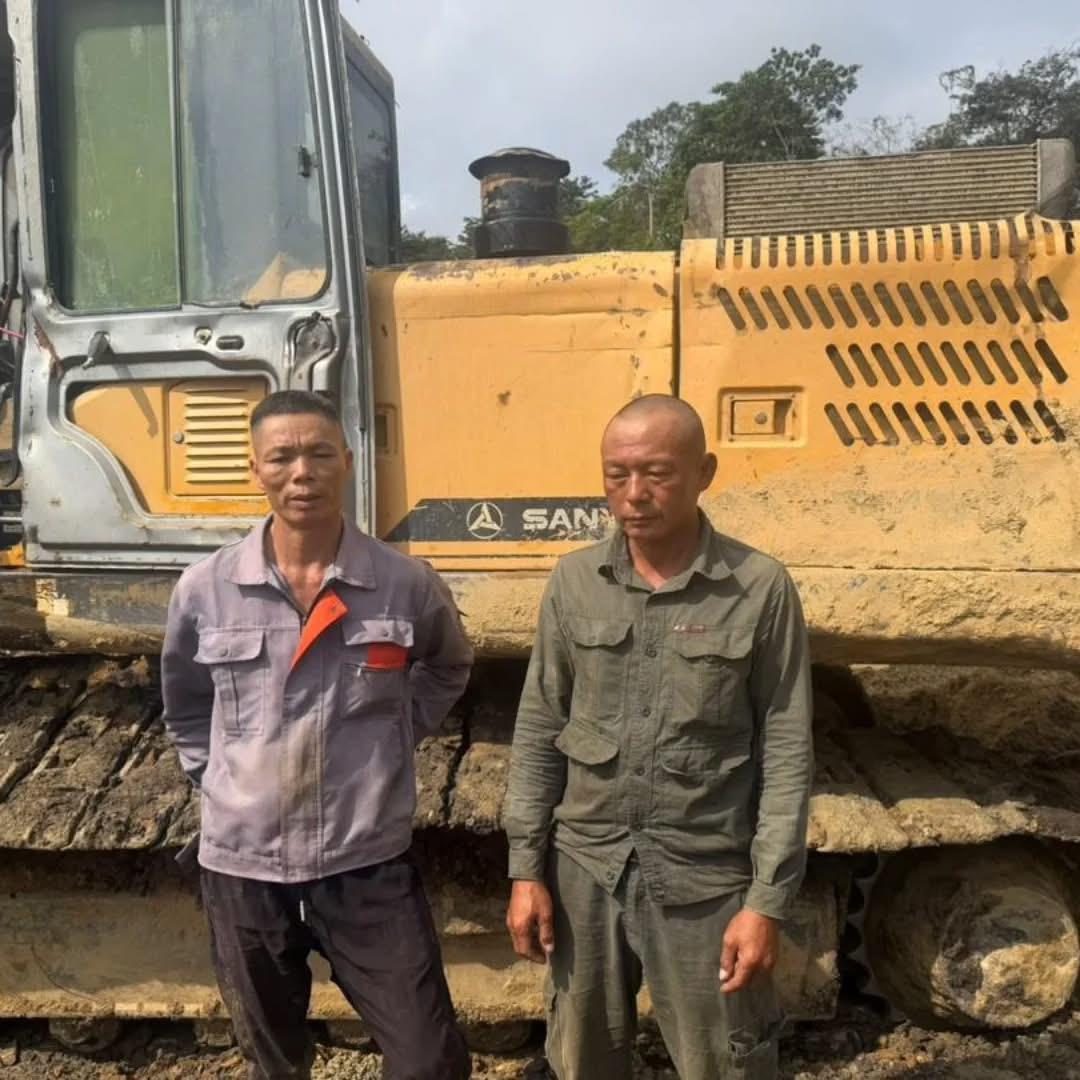 NAIMOS arrests two Chinese nationals for illegal mining at Pankese in Birim North