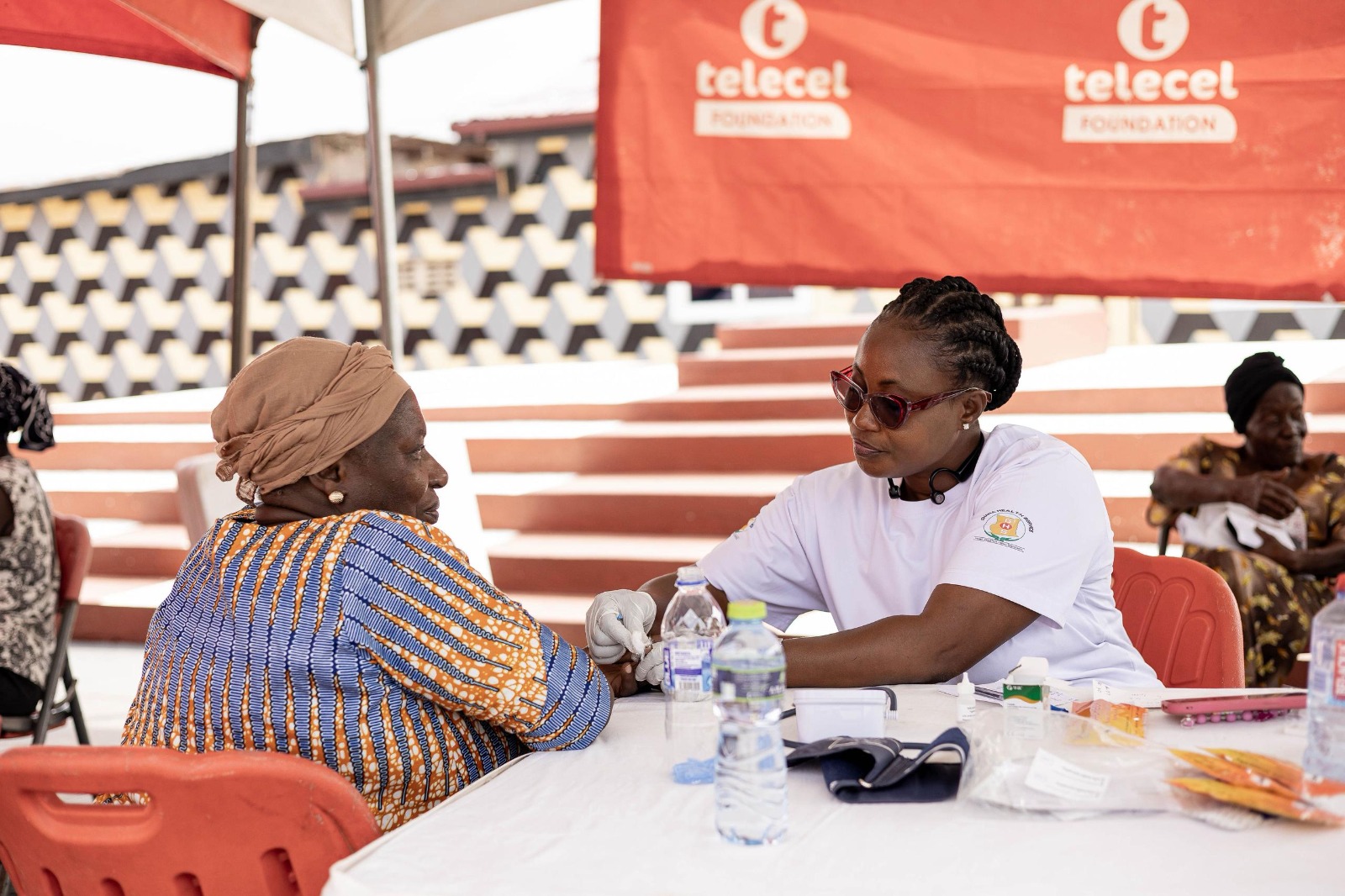 Telecel Ghana Foundation takes Healthfest Screening to Ahwerase in Eastern Region