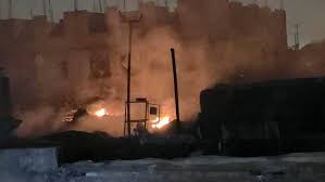 Over 700 displaced as fire ravages Afful Nkwanta Slum in Oforikrom