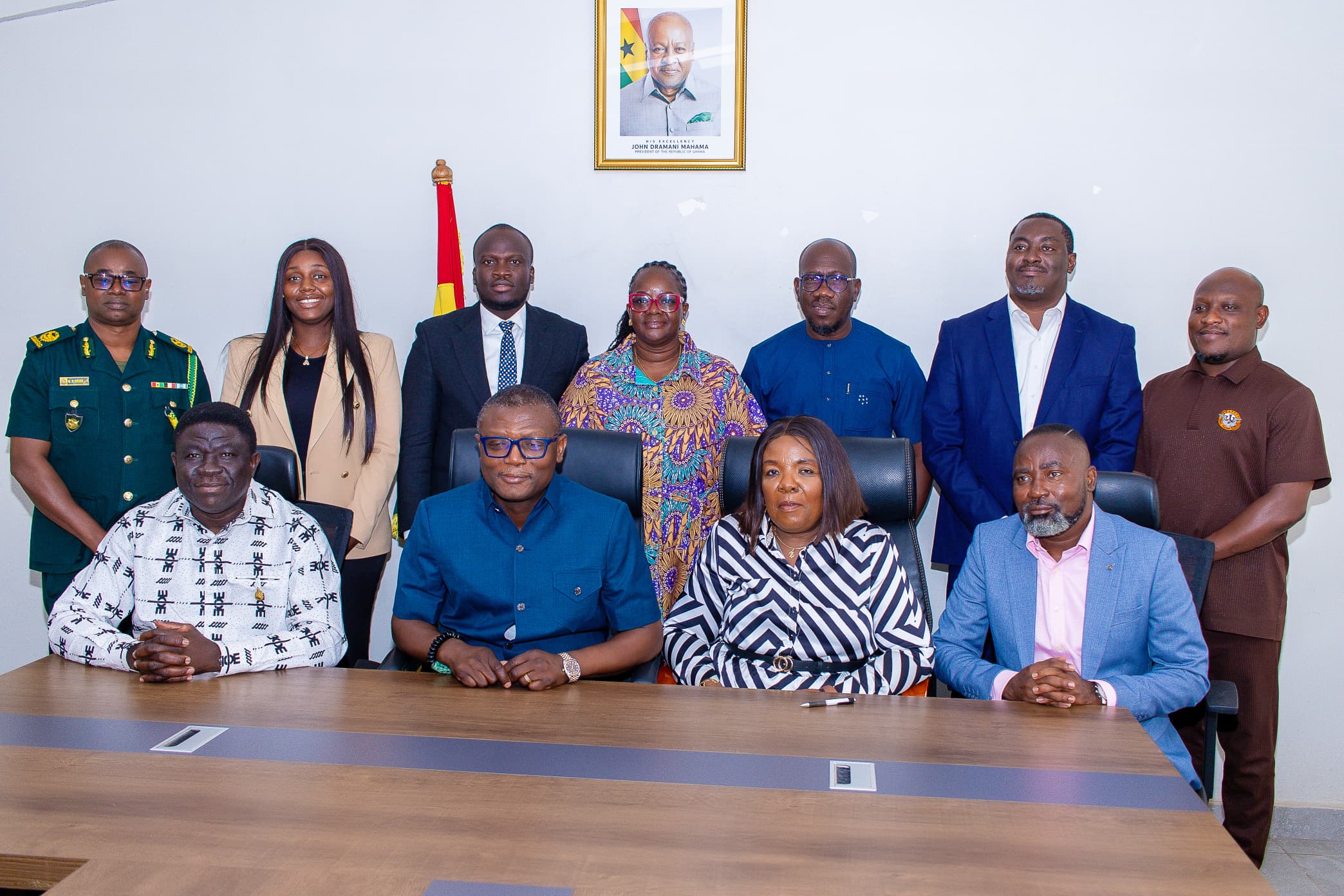 Hon. Kofi Adams Urges the Local Organizing Committee to Successfully Deliver the 15th Africa Arm Wrestling Championship, titled “Accra 2026.”