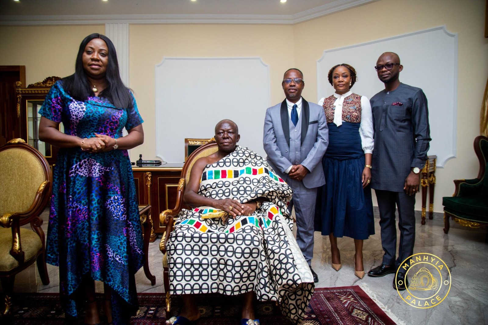 Telecel Reaffirms Strategic Partnership in New Year Courtesy Call on Asantehene