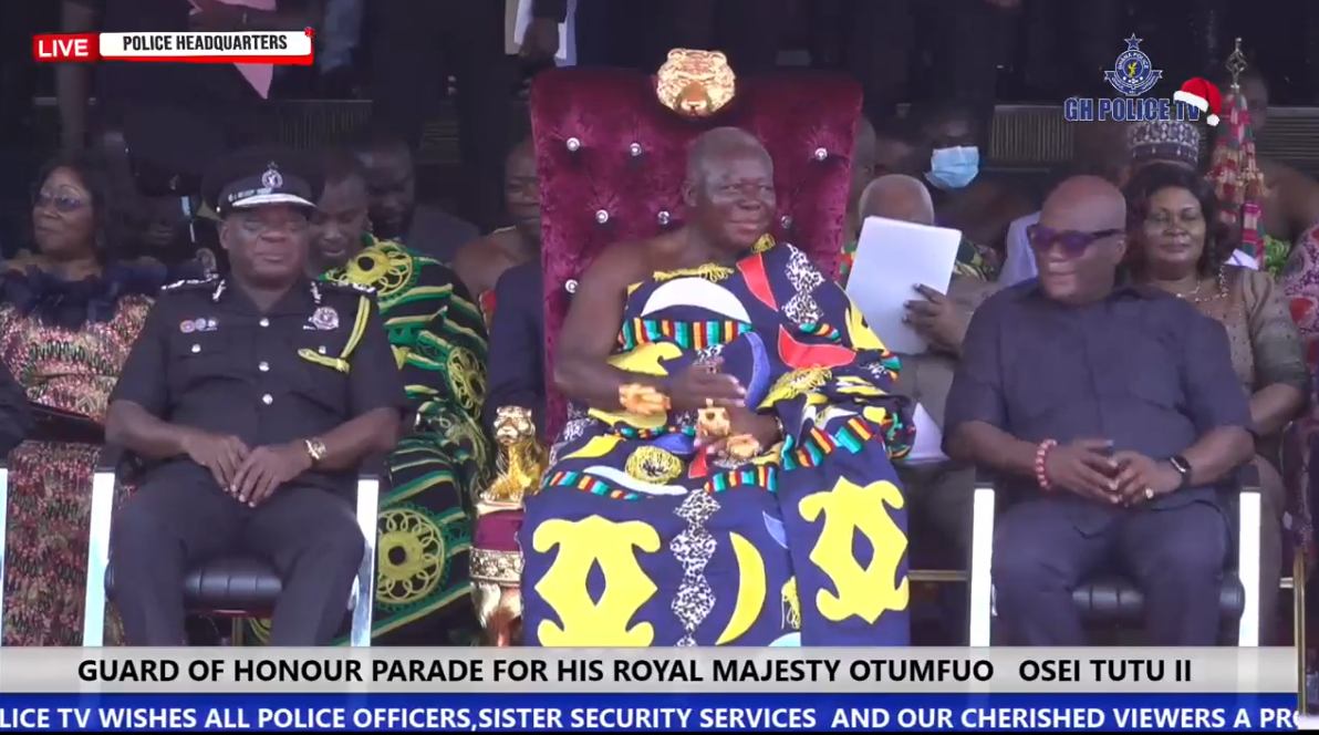 IGP describes Otumfuo’s visit to Police Headquarters as unprecedented