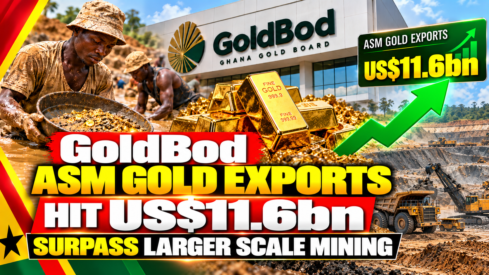oldBod CEO Sammy Gyamfi discusses Ghana’s artisanal and small-scale gold export performance at the Mining in Motion Conference.