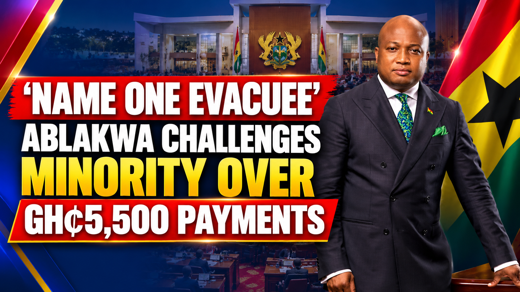 Foreign Affairs Minister Samuel Okudzeto Ablakwa addresses concerns over payments to Ghanaians evacuated from South Africa.